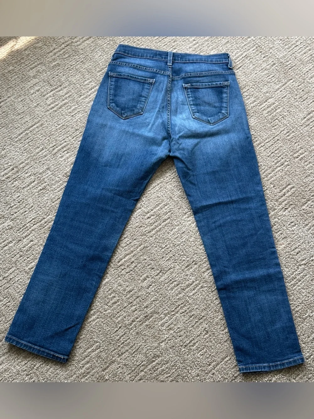 Chalet Straight leg Distressed Jeans Sz 2 Blue USA Indie Sleeze 90’s alternative